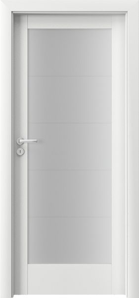 Ușa de interior Porta Verte HOME B.5 Alb Finisaj Portadecor