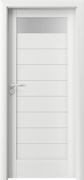 Ușa de interior Porta Verte HOME C.1 Alb UV Premium