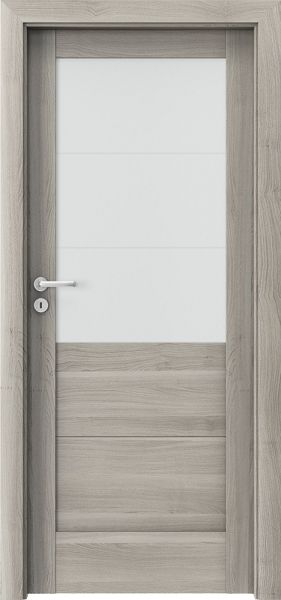 Ușa de interior Porta Verte HOME B.3 Acacia Argintiu