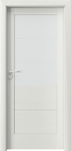 Ușa de interior Porta Verte HOME B.3 Wenge Alb