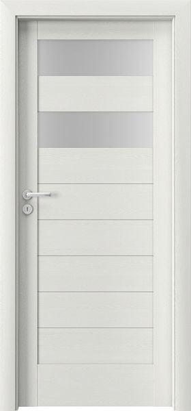 Ușa de interior Porta Verte HOME C.2 Wenge Alb