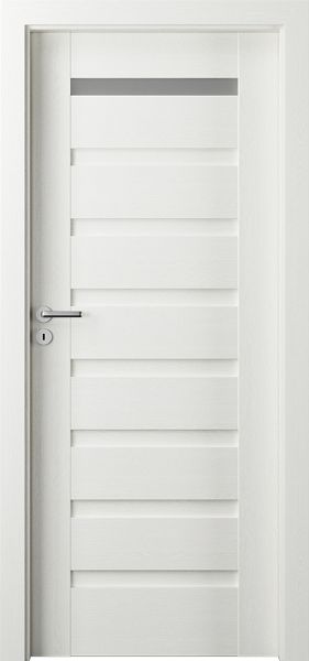 Ușa de interior Porta Verte PREMIUM, D Model D.1 Wenge Alb