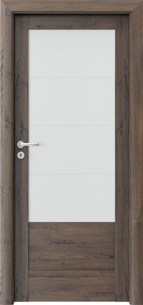 Ușa de interior Porta Verte HOME B.4 Stejar Rosu