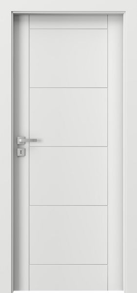 Ușa de interior PORTA VECTOR Model W Vopsea UV Premium Plus Alb