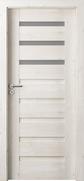Ușa de interior Porta Verte PREMIUM, D Model D.3 Stejar Scandinav