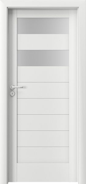 Ușa de interior Porta Verte HOME C.2 Alb UV Premium