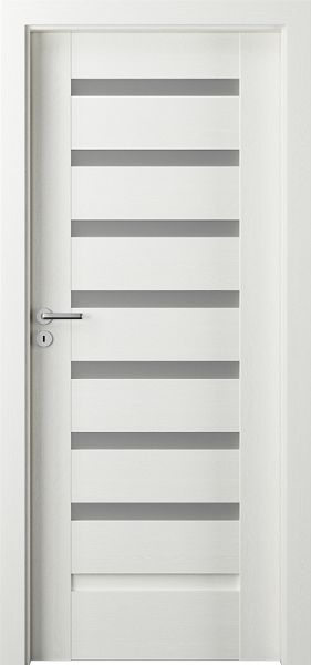 Ușa de interior Porta Verte PREMIUM, D Model D.7 Wenge Alb
