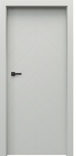 Ușa de interior PORTA VECTOR  Model J Vopsea UV Premium Plus Gri