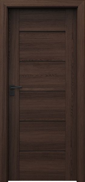 Ușa de interior Porta Verte PREMIUM, E Model E.0 Stejar Havana