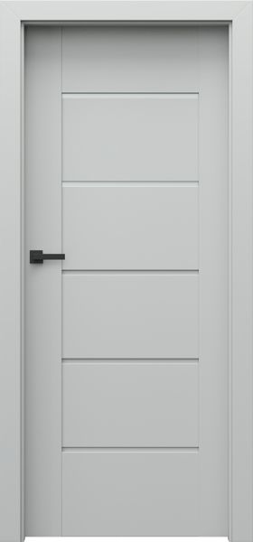 Ușa de interior Porta Verte PREMIUM, E Model E.2 Gri