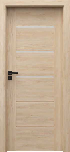 Ușa de interior Porta Verte PREMIUM, E Model E.3 Fag Scandinav