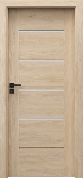 Ușa de interior Porta Verte PREMIUM, E Model E.4 Fag Scandinav