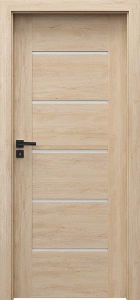 Ușa de interior Porta Verte PREMIUM, E Model E.5 Fag Scandinav