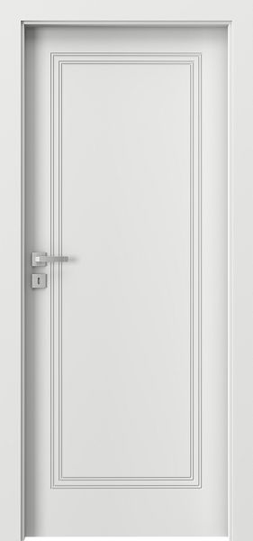 Ușa de interior PORTA VECTOR Model U Vopsea Standard Alb