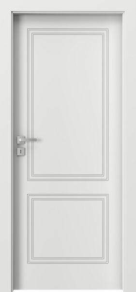 Ușa de interior PORTA VECTOR Vopsea UV Premium Model V Alb